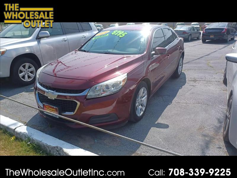 Used 2014 Chevrolet Malibu LT Sedan 4D for Sale in Hazel Crest IL 60429 The Wholesale Outlet Inc