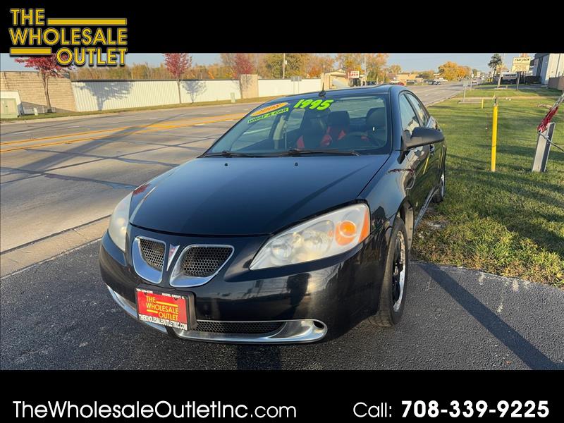 2008 Pontiac G6 Sedan 4D