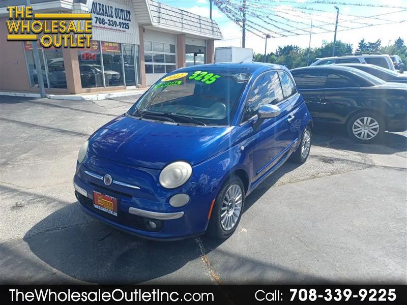 2012 Fiat 500 Lounge Hatchback 2D