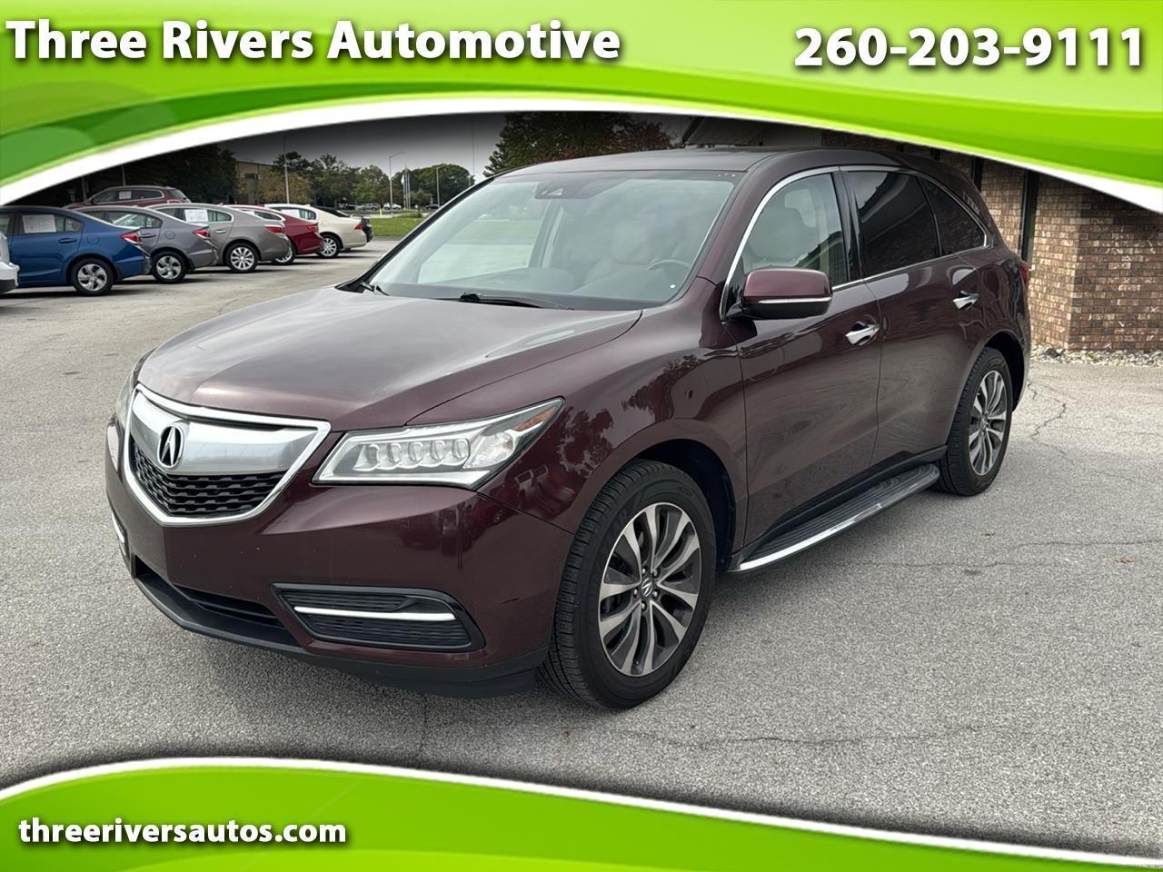 2016 Acura MDX TECHNOLOGY