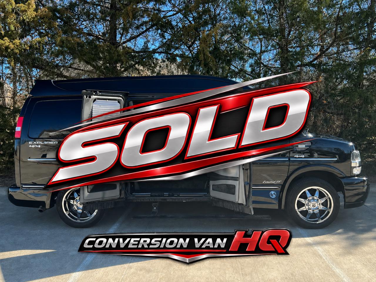 2017 Chevrolet Express 2500 4x4 Hightop Explorer Conversion Van!
