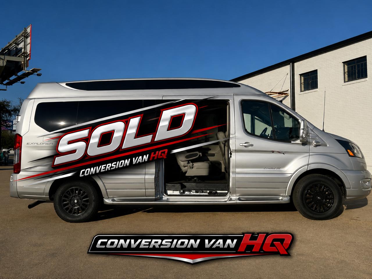 2023 Ford Transit 150 9 Passenger Explorer Conversion Van