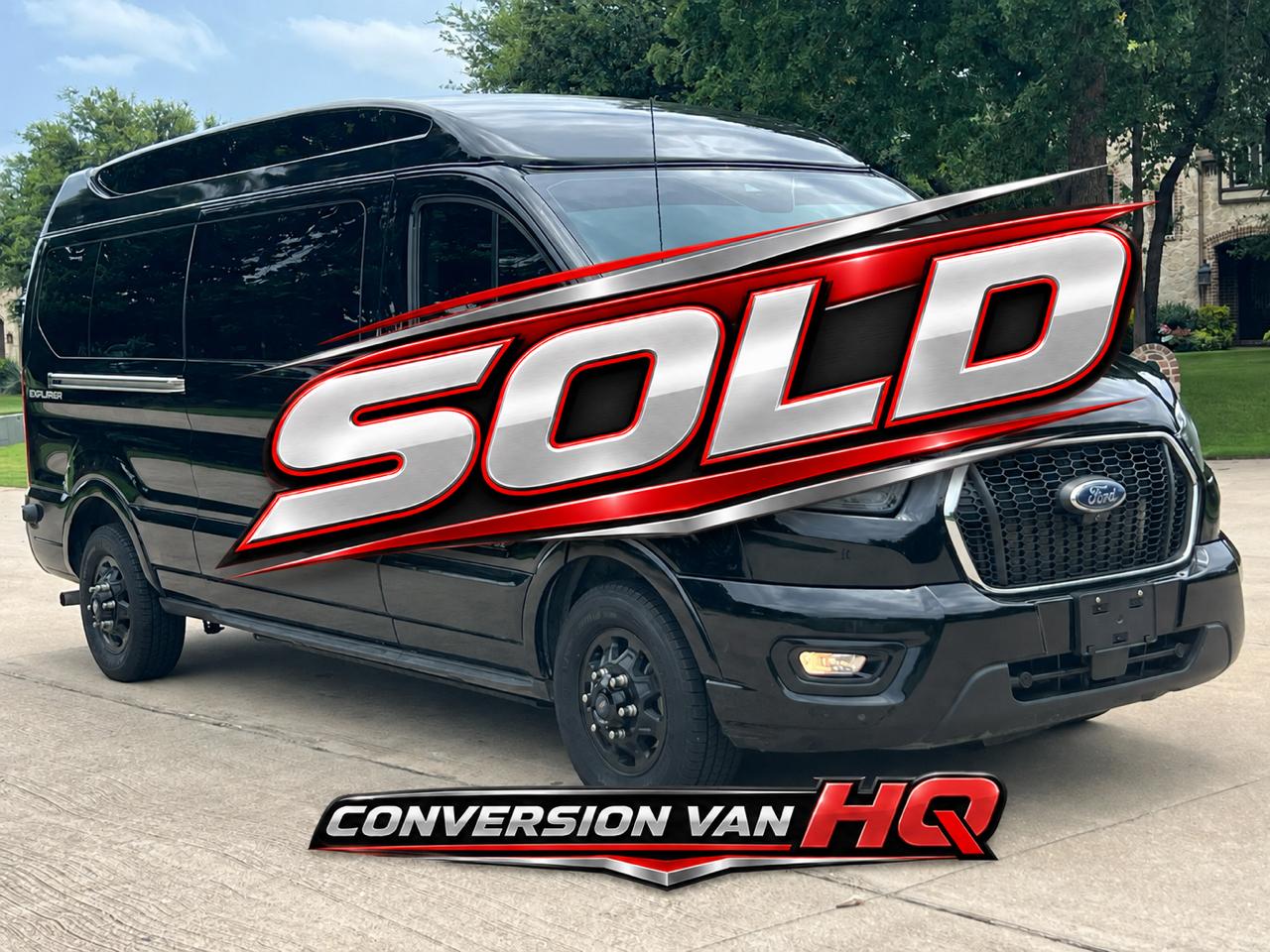 2024 Ford Transit AWD 9 Passenger Explorer Conversion Van 148”