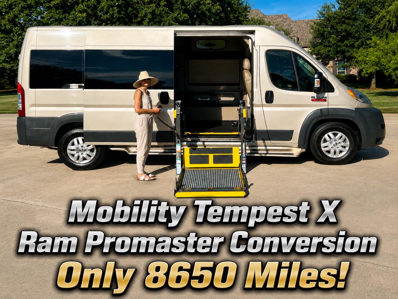 2015 RAM Promaster 2500 Tempest X Mobility Conversion Van