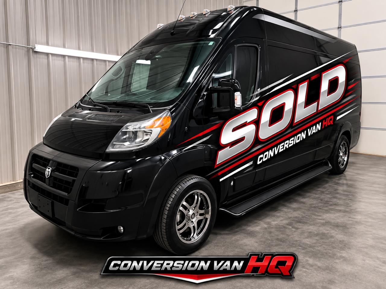 2018 RAM Promaster 3500 EXT 9 Passenger Waldoch Galaxy Conversion Van