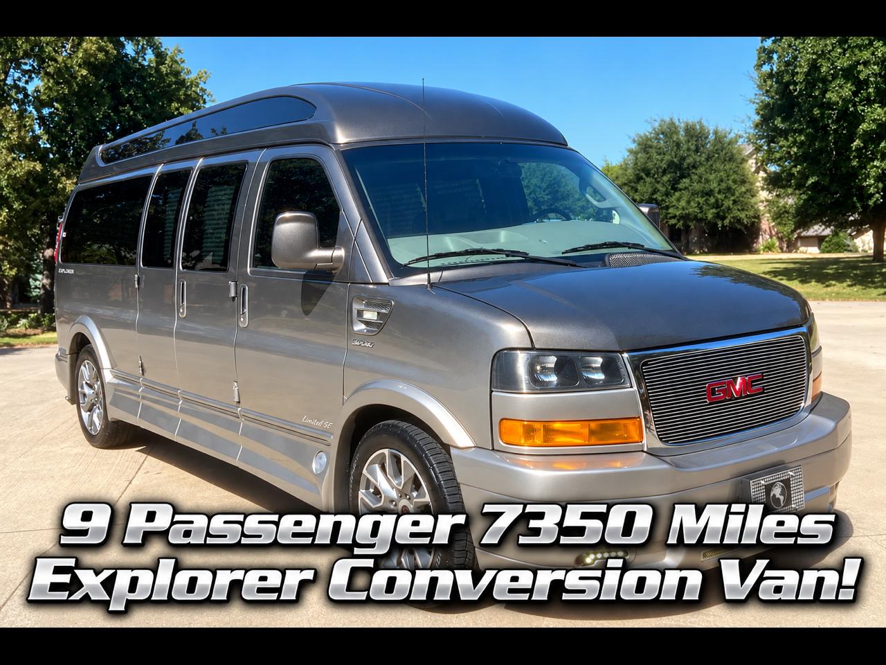 2023 GMC Savana 9 Passenger Explorer Conversion Van!