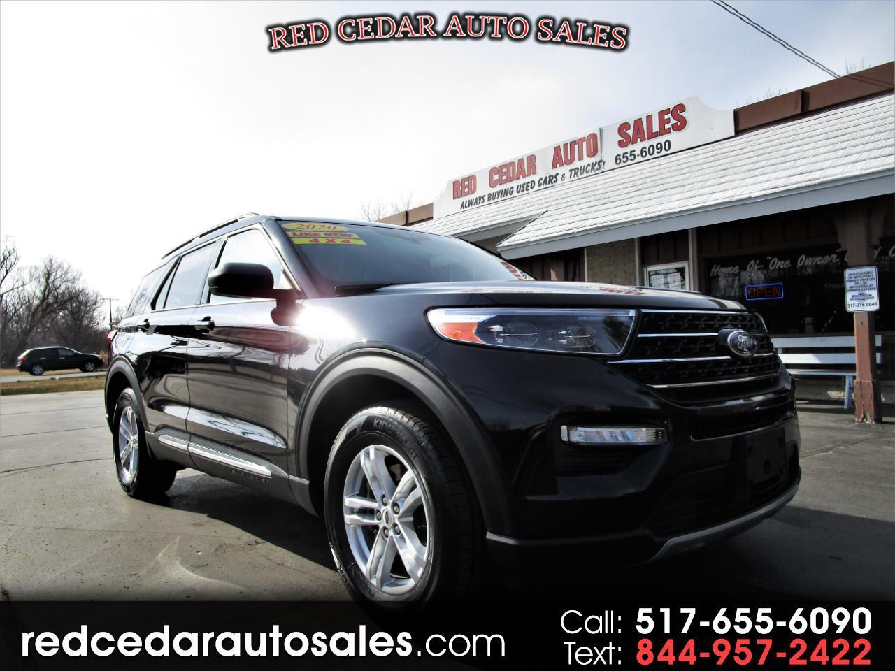 Used Ford Explorer Xlt 4wd For Sale In Williamston Mi 485 Red Cedar Auto Sales