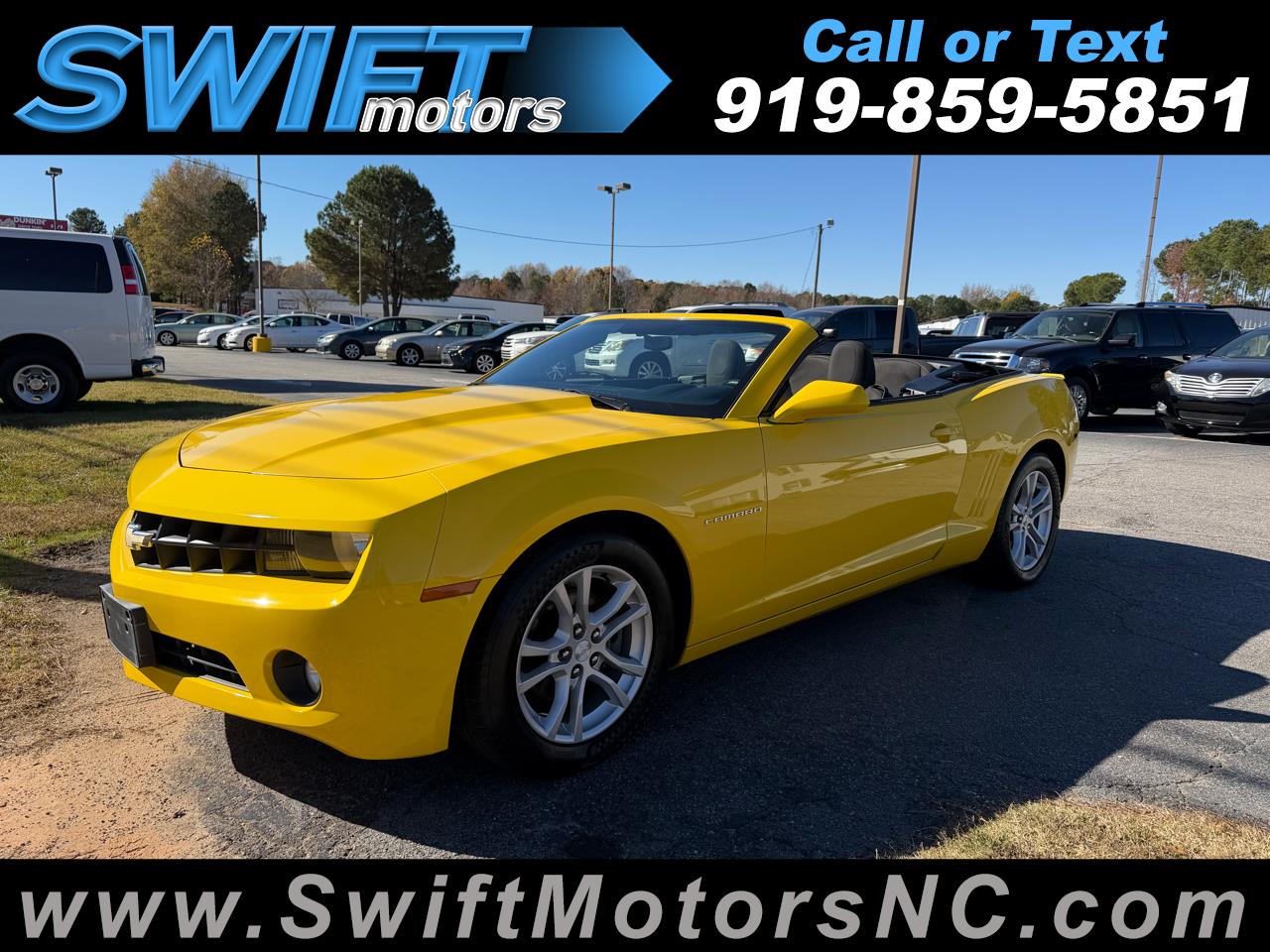 2013 Chevrolet Camaro 2dr Conv LT w/1LT