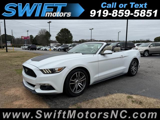 2016 Ford Mustang EcoBoost Premium Convertible RWD