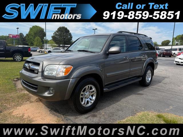 Gray 2005 Toyota Sequoia Limited SUV / Crossover Rear-Wheel Drive Automatic