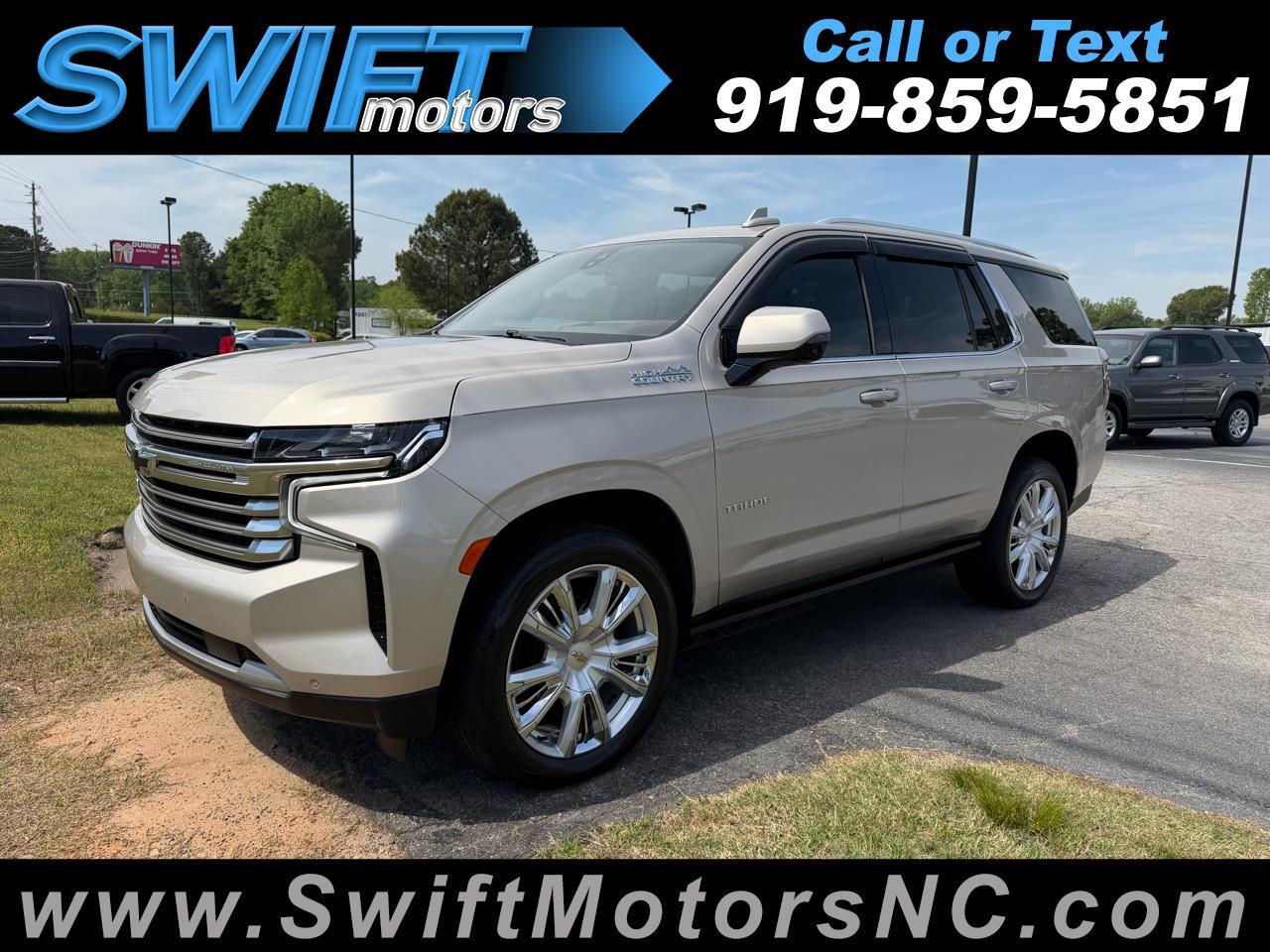 2021 Chevrolet Tahoe 4WD 4dr High Country