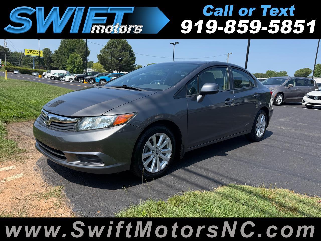 2012 Honda Civic Sdn 4dr Auto EX-L