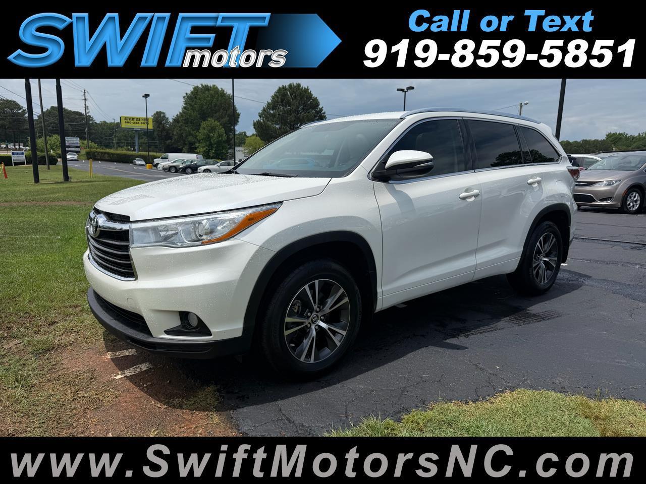 2016 Toyota Highlander AWD 4dr V6 XLE (Natl)
