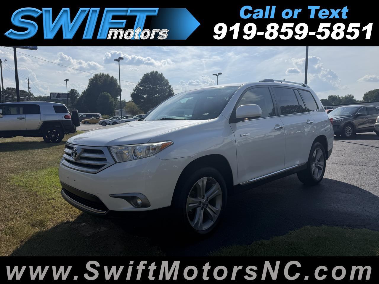 2013 Toyota Highlander 4WD 4dr V6 Limited (Natl)
