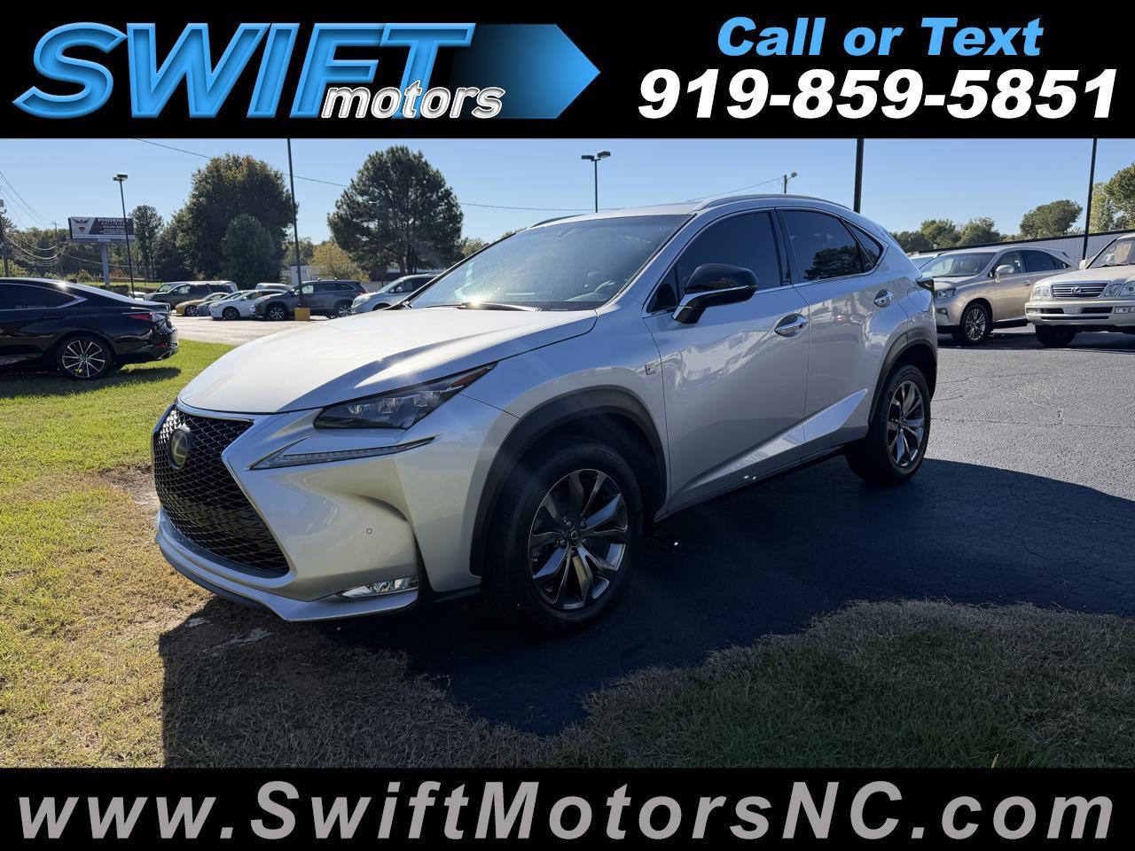 2016 Lexus NX 200t F Sport 4D SUV FWD