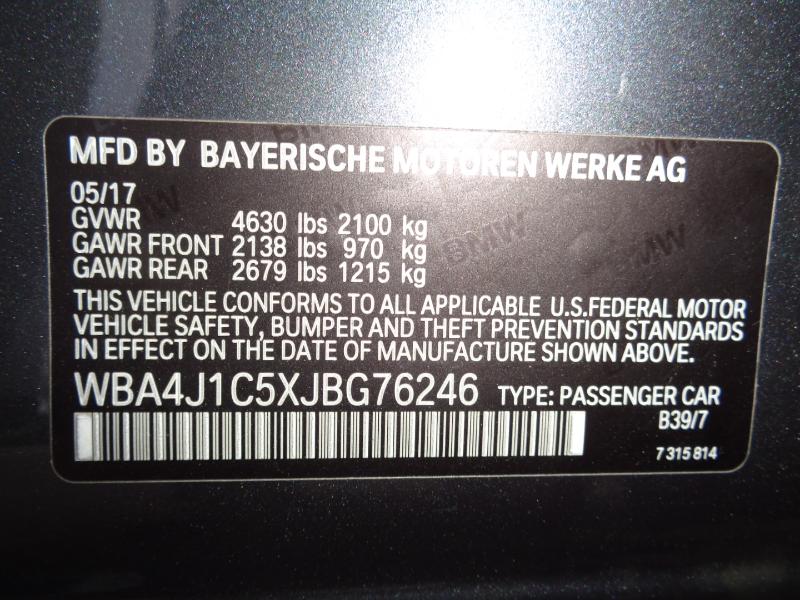 BMW 4-Series Gran Coupe 430i 2018