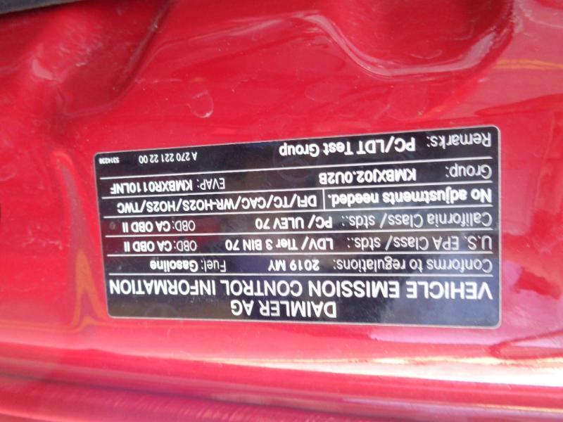 Mercedes-Benz CLA-Class CLA250 2019