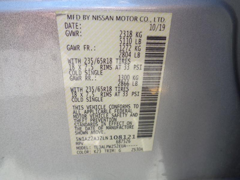 Nissan Murano S 2020