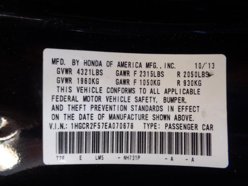 Honda Accord Sport Sedan CVT 2014