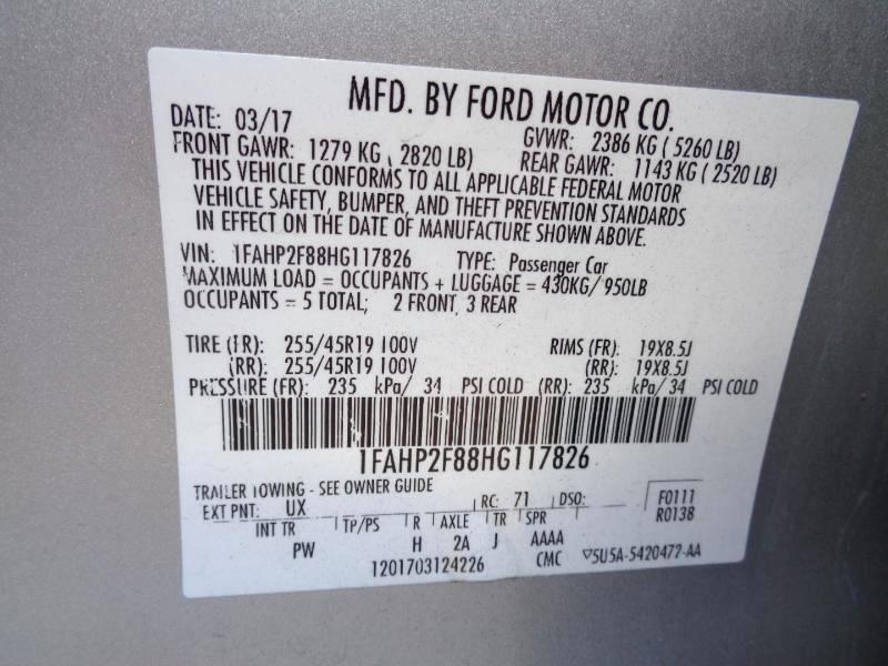 Ford Taurus Limited FWD 2017