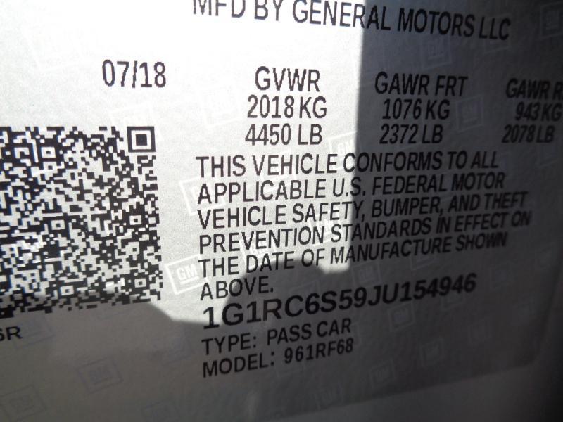 Chevrolet Volt LT 2018