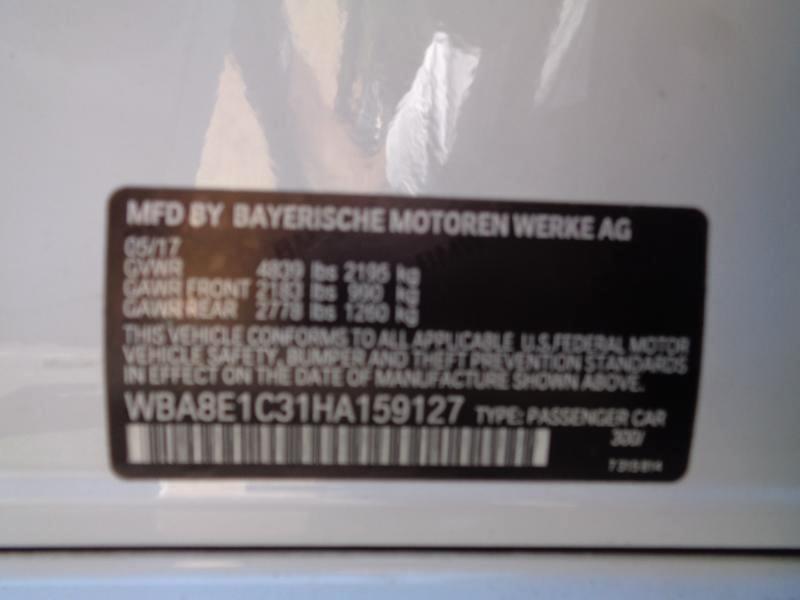 BMW 3-Series 330e iPerformance Sedan 2017
