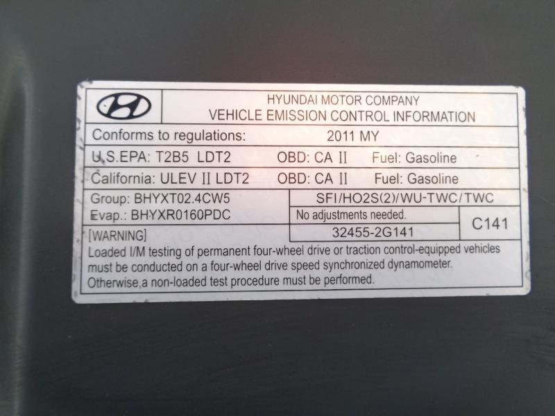 Hyundai Santa Fe GL 2.4 4WD 2011