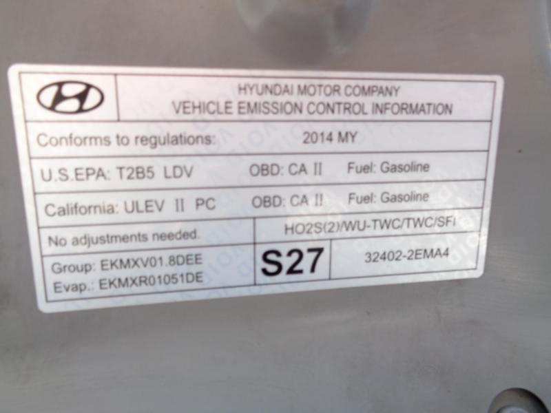 Hyundai Elantra Limited 2014