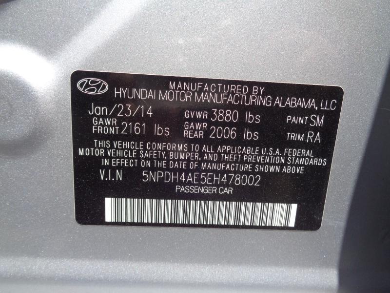 Hyundai Elantra Limited 2014