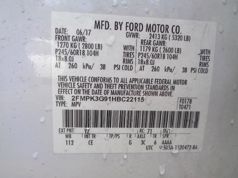 Ford Edge SE FWD 2017