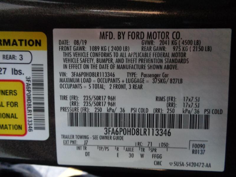 Ford Fusion SE 2020