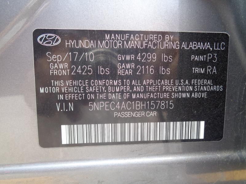 Hyundai Sonata Limited Auto 2011