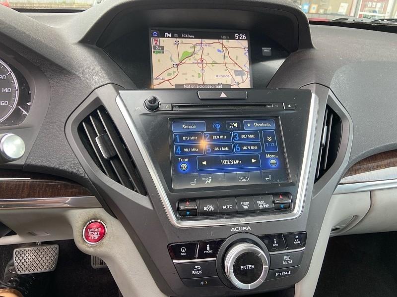 Acura MDX SH-AWD 9-Spd AT w/Tech Package 2017