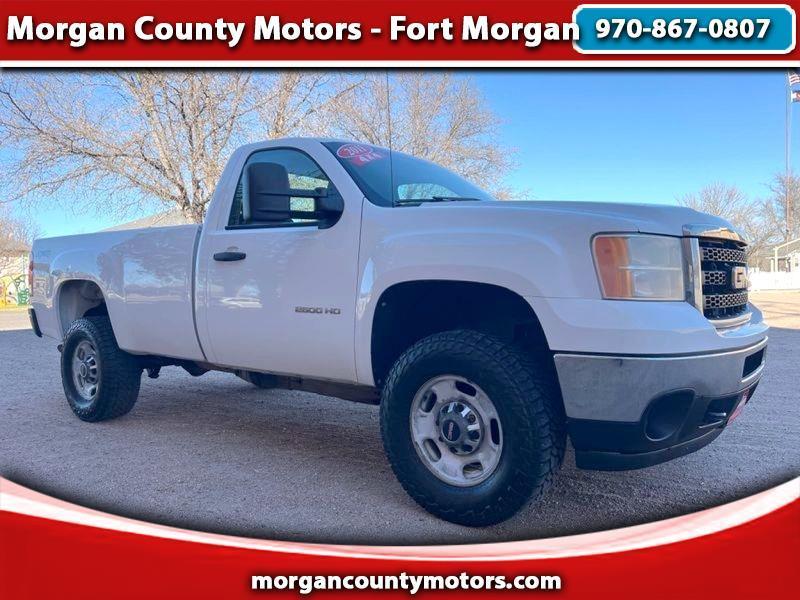GMC Sierra 2500HD 4WD Reg Cab 133.7" Work Truck 2011
