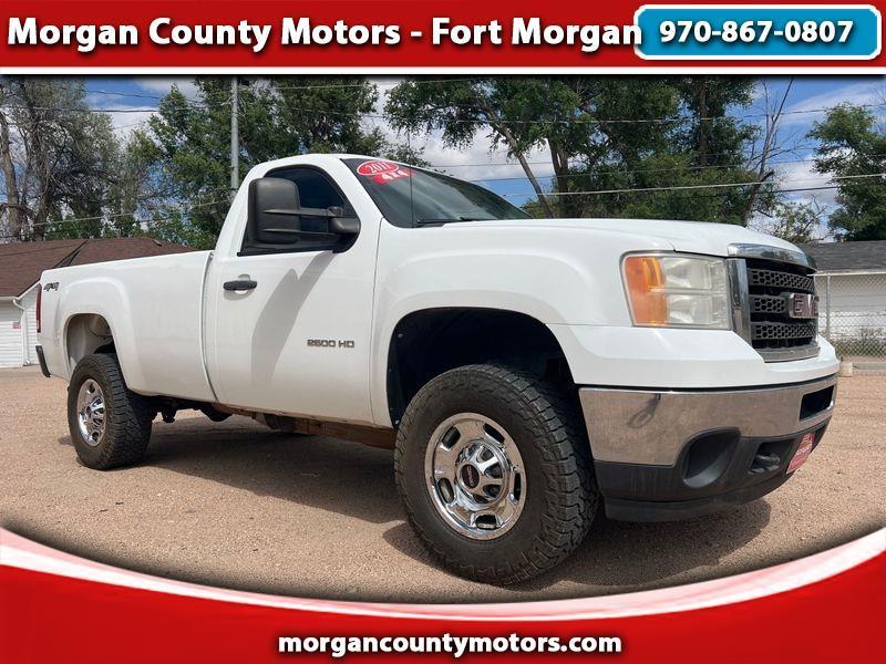 2011 GMC Sierra 2500HD 4WD Reg Cab 133.7" Work Truck