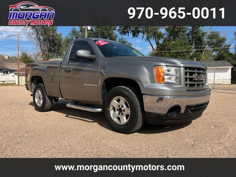 2008 GMC Sierra 1500 4WD Reg Cab 119.0" Work Truck