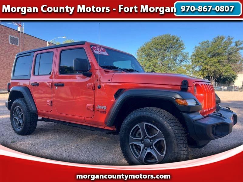 Jeep Wrangler Unlimited Sport S 4x4 2018