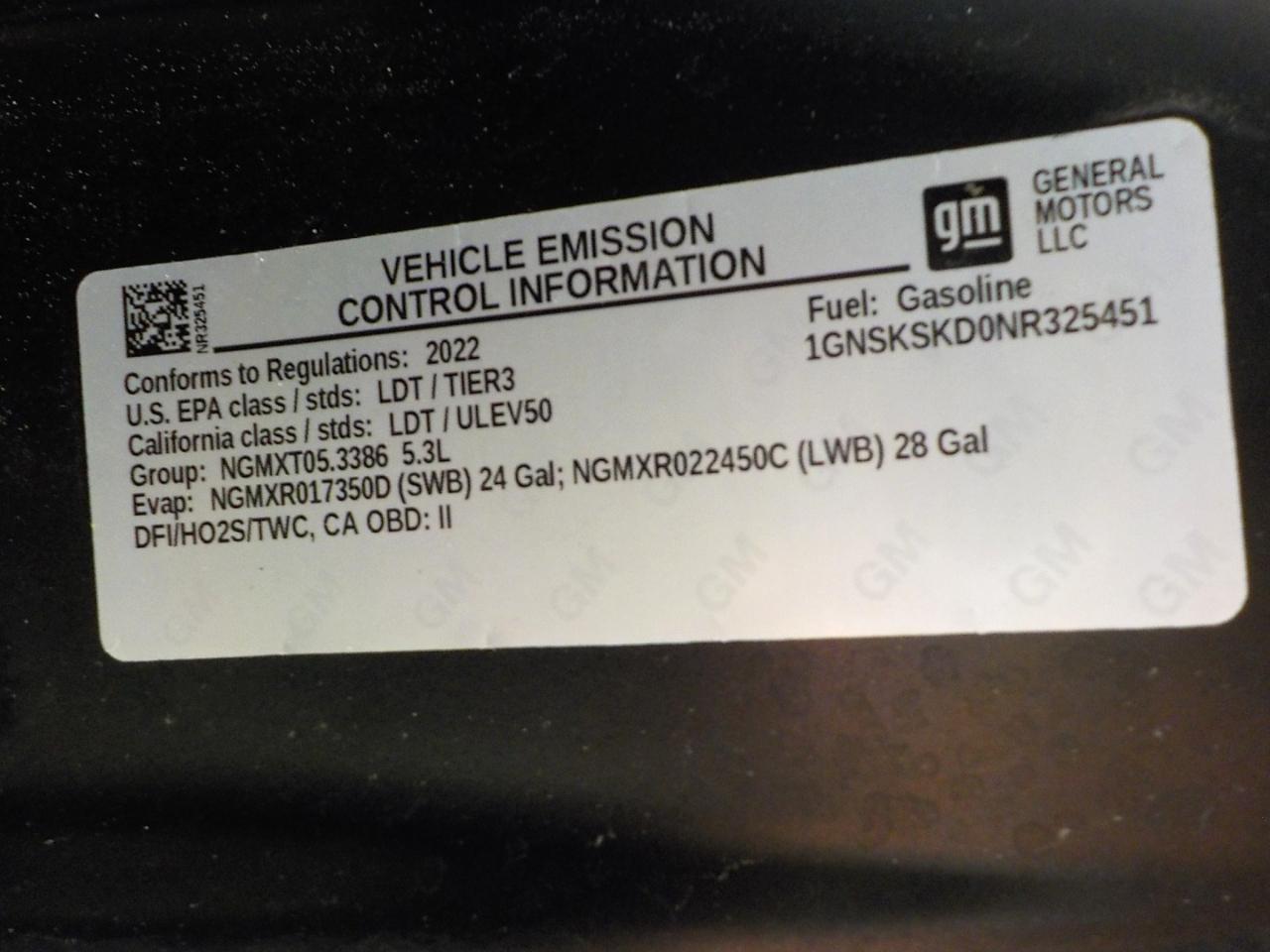 Chevrolet Tahoe 4WD 4dr Premier 2022