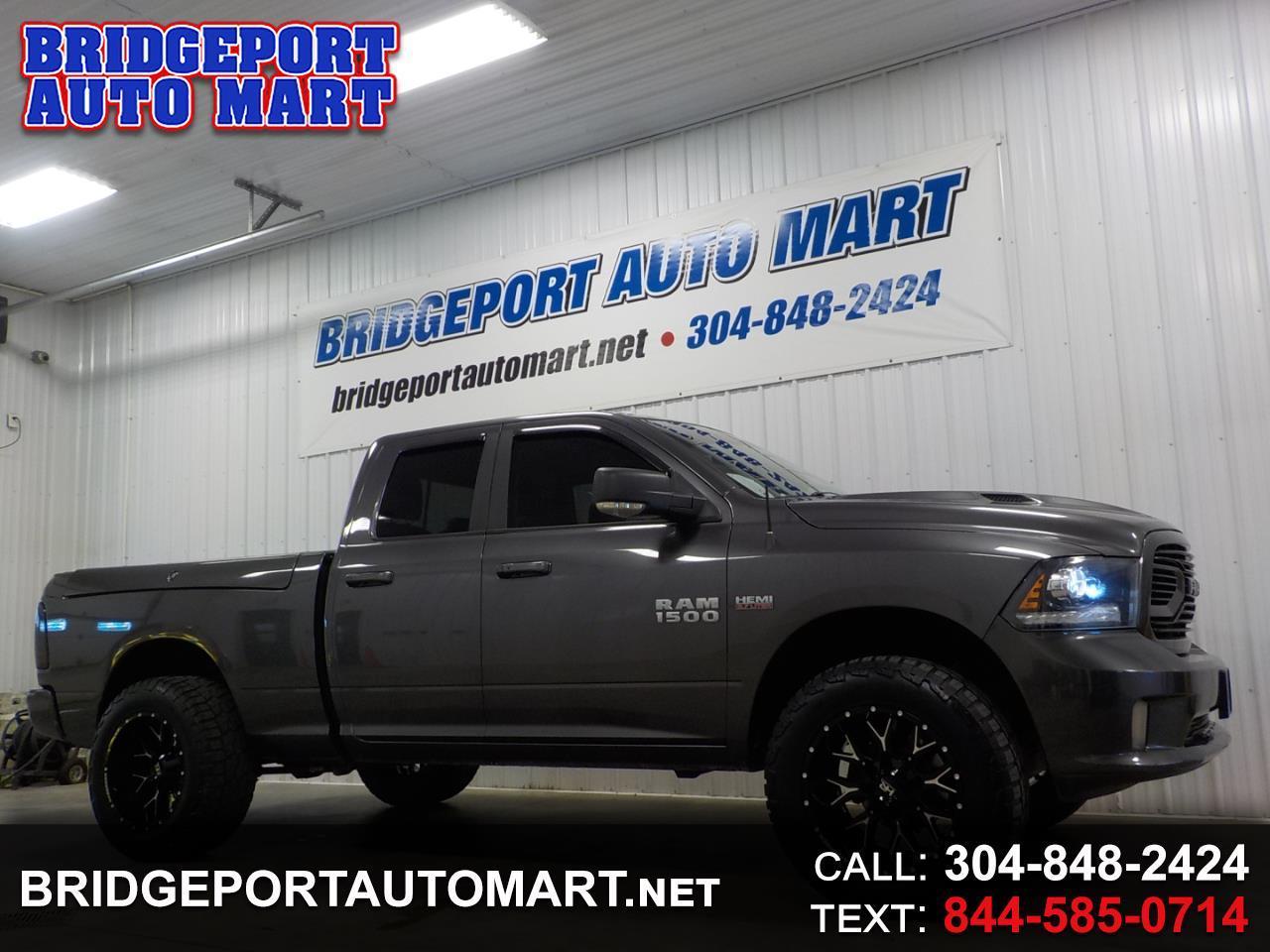 2018 RAM 1500 Sport 4x4 Quad Cab 6'4" Box *Ltd Avail*