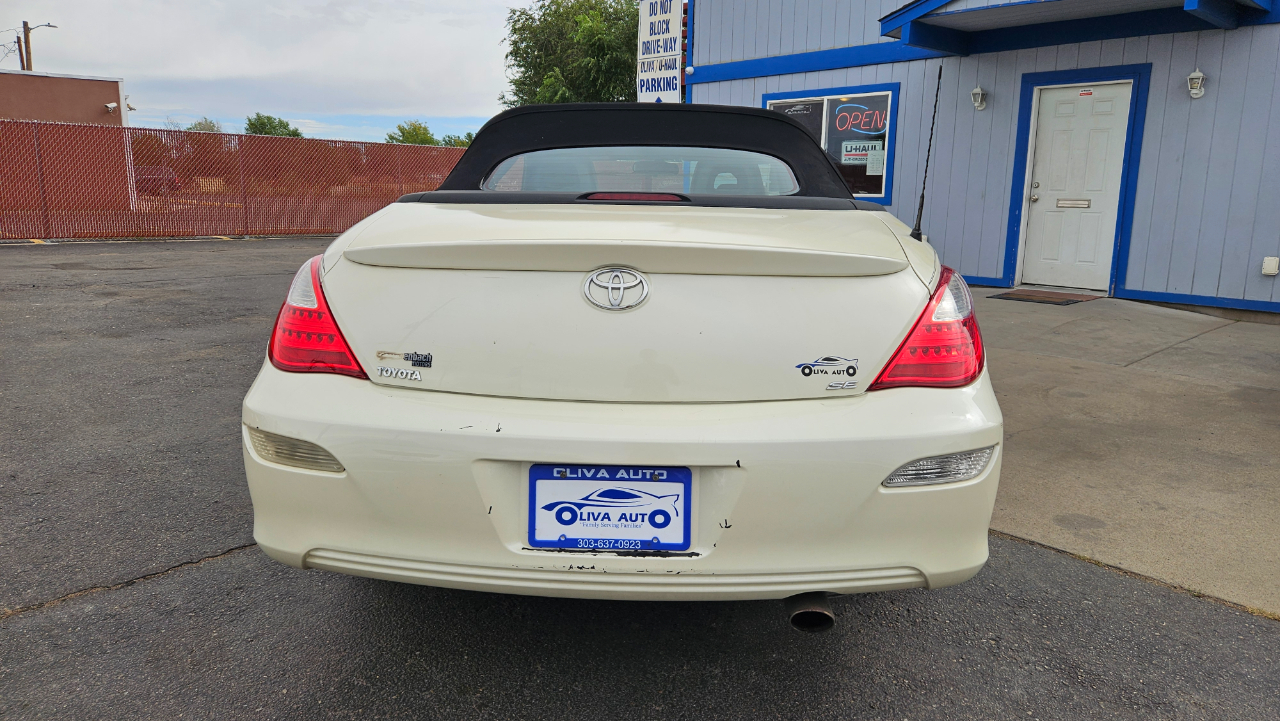 Toyota Camry Solara SE Convertible 2007 Toyota Camry Solara SE Convertible 2007