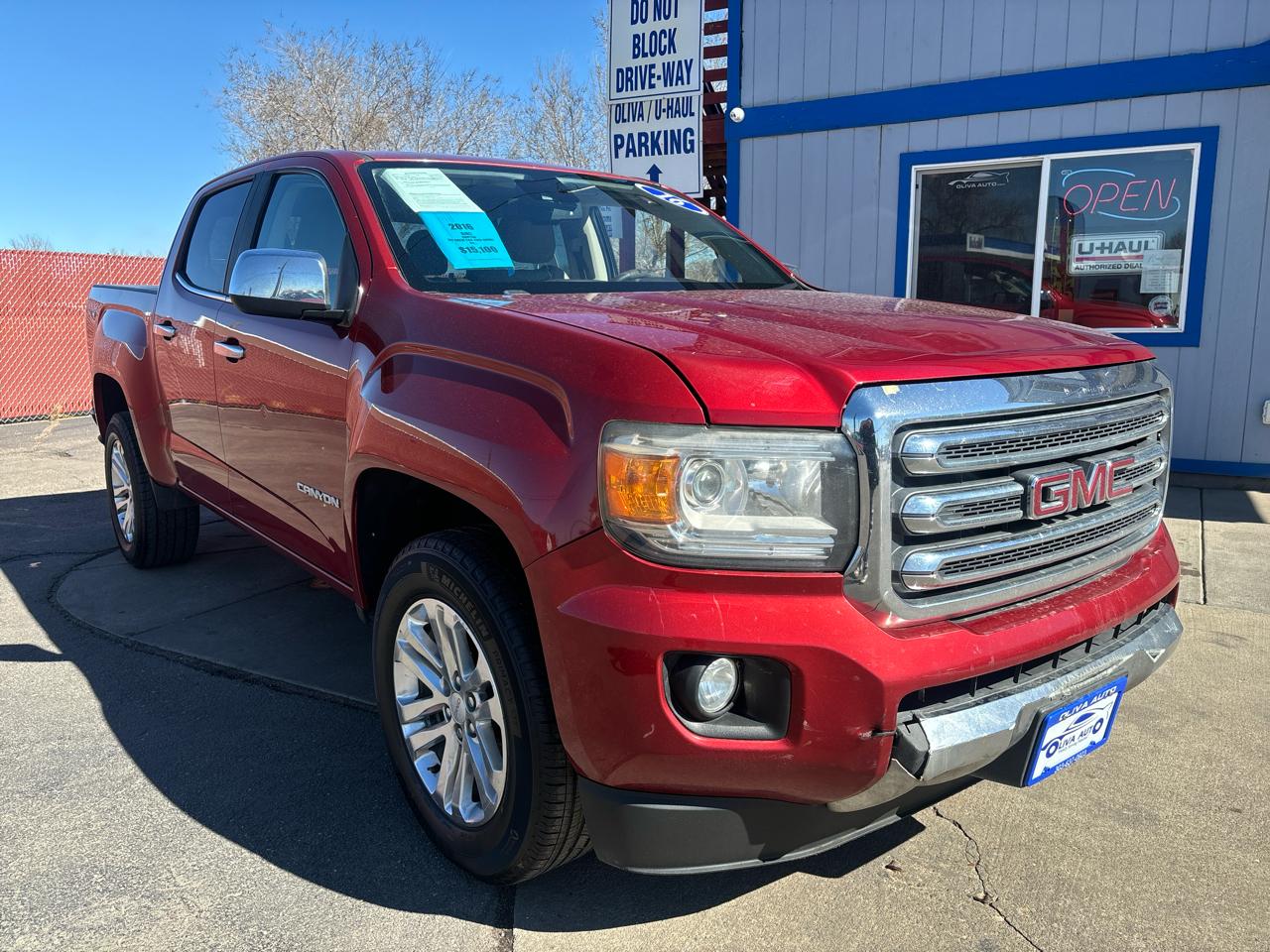 GMC Canyon SLT Crew Cab 4WD Short Box 2016