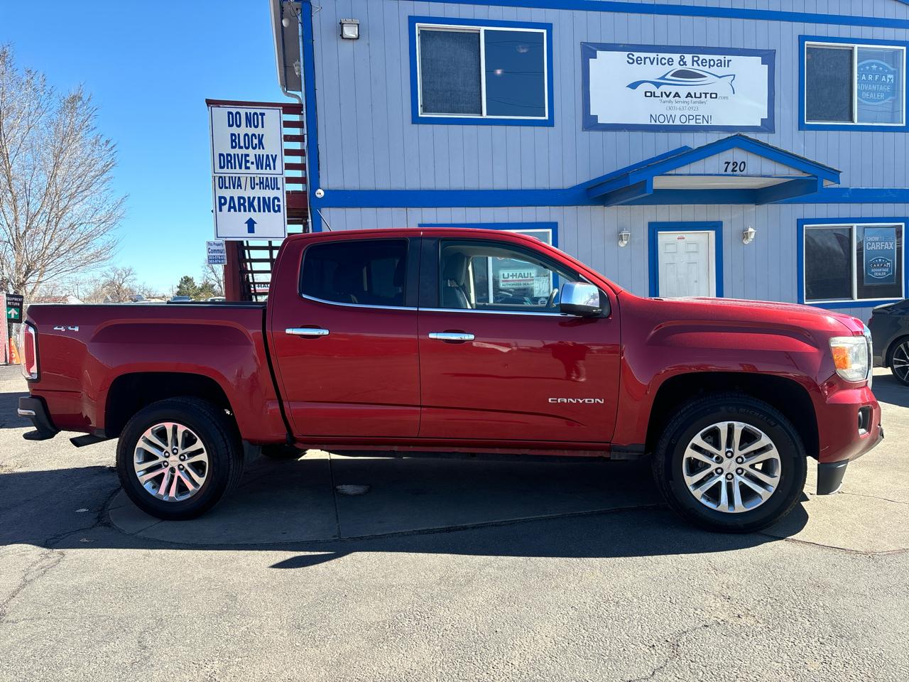 GMC Canyon SLT Crew Cab 4WD Short Box 2016