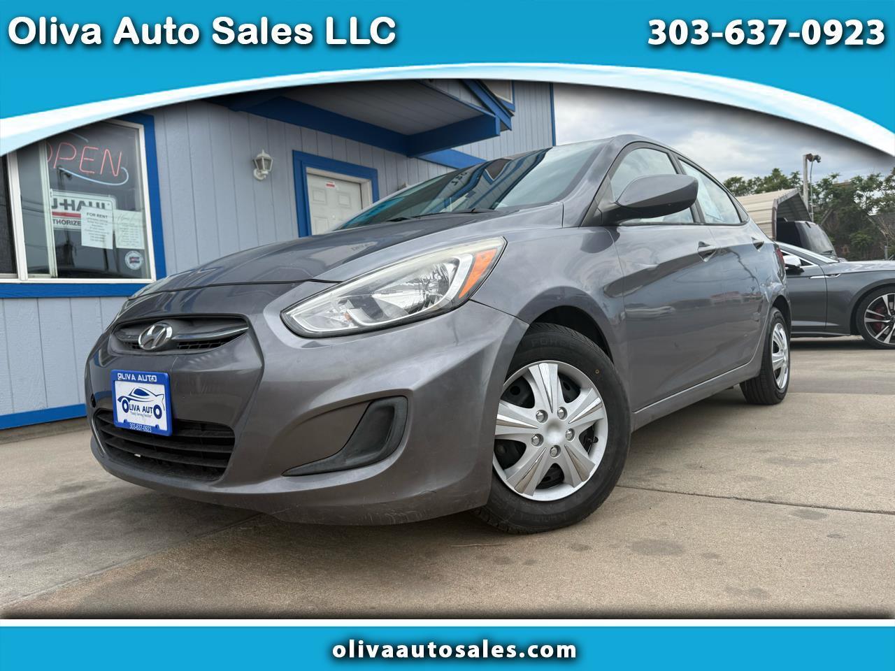 2016 Hyundai Accent SE 4-Door 6A