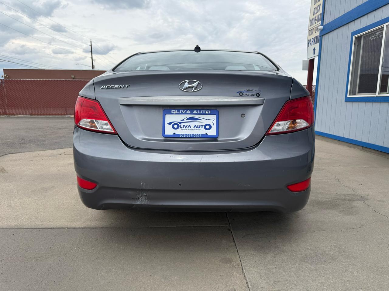 Hyundai Accent SE 4-Door 6A 2016