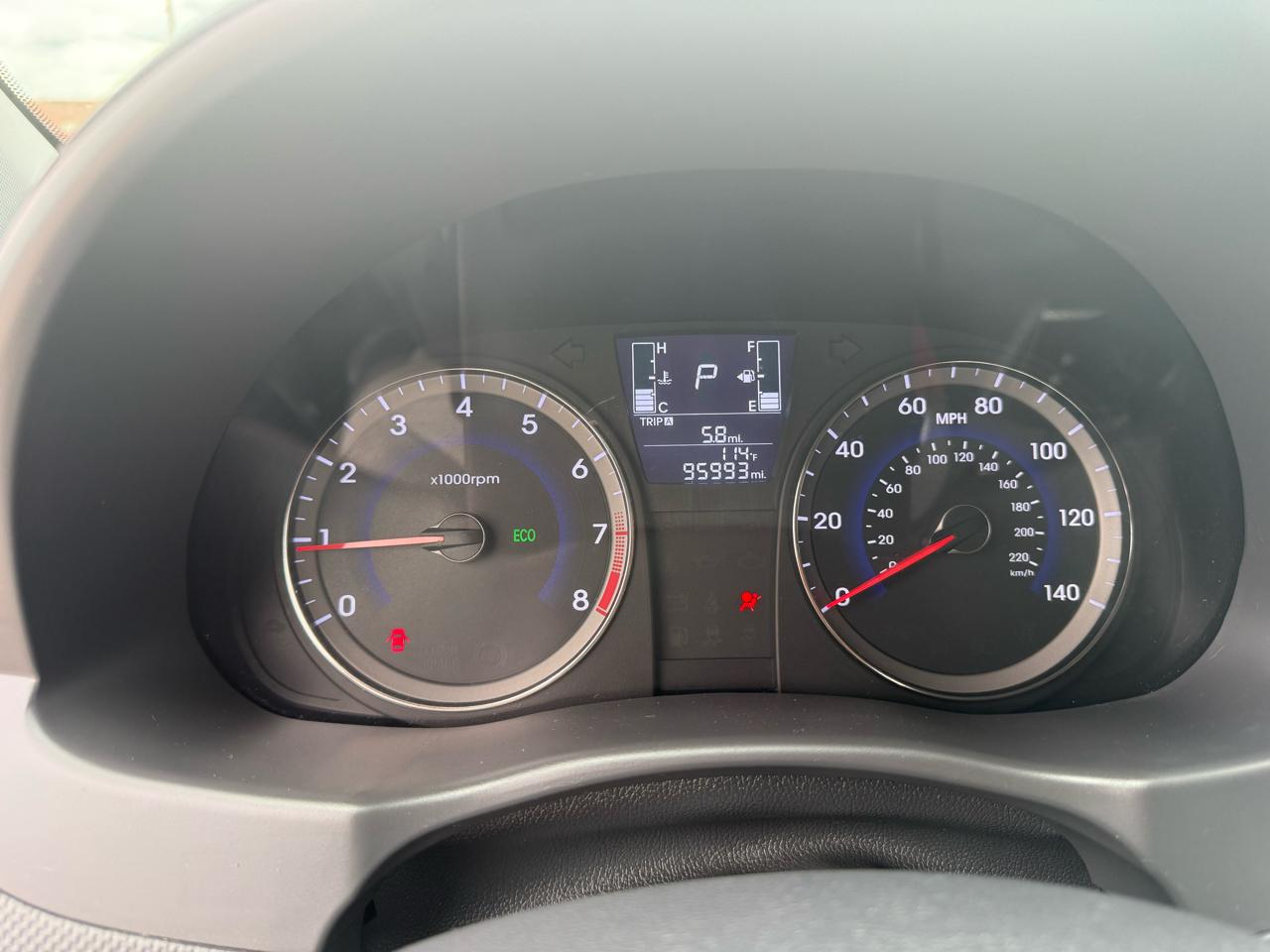 Hyundai Accent SE 4-Door 6A 2016