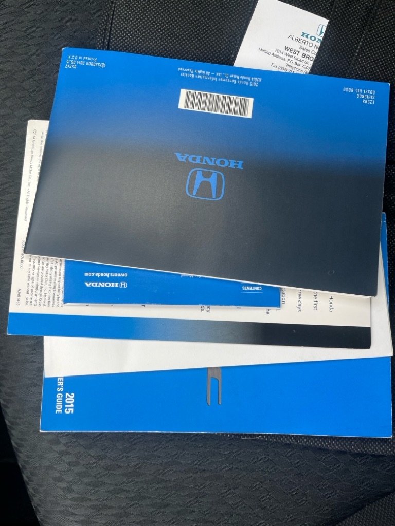 Honda Civic EX Sedan CVT 2015