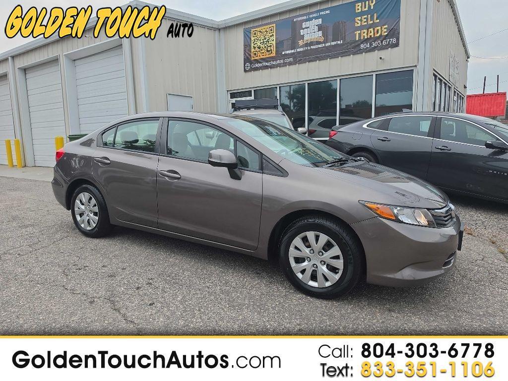2012 Honda Civic LX Sedan 5-Speed AT