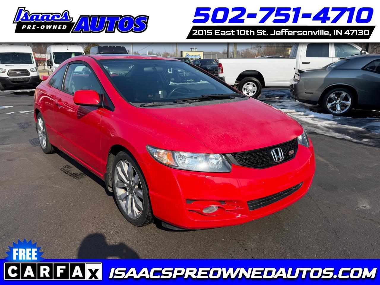 2010 Honda Civic Cpe 2dr Si