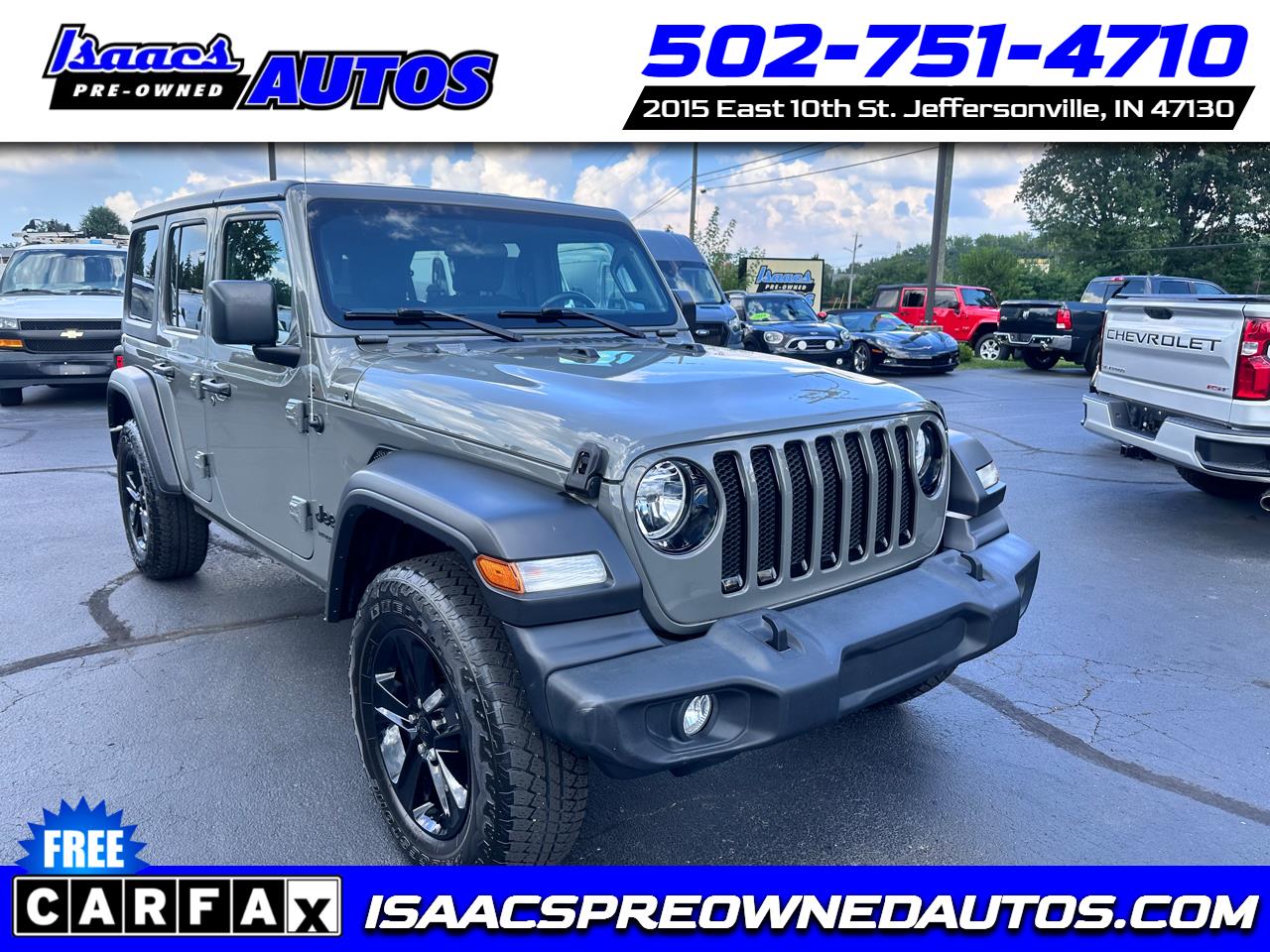 2021 Jeep Wrangler Unlimited Sport Altitude 4x4