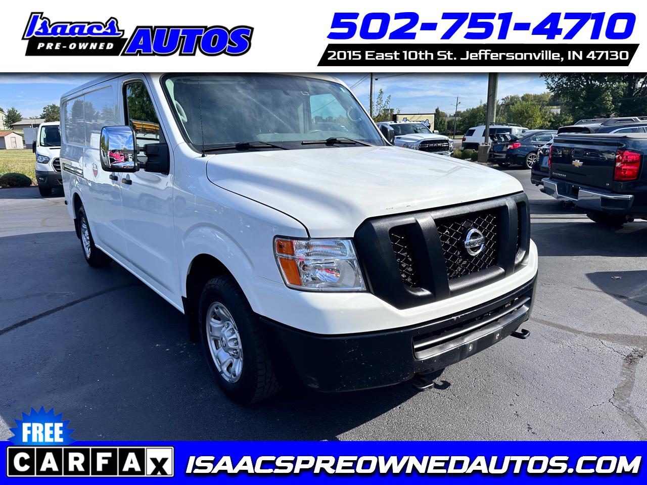 2020 Nissan NV Cargo NV2500 HD Standard Roof V8